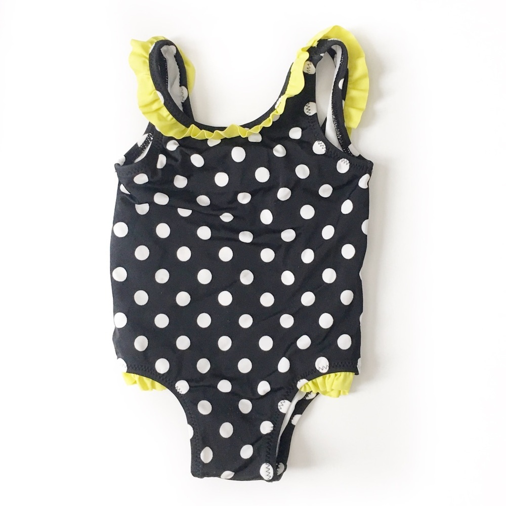 Like New Polka Dot Swimsuit 6-12 Months